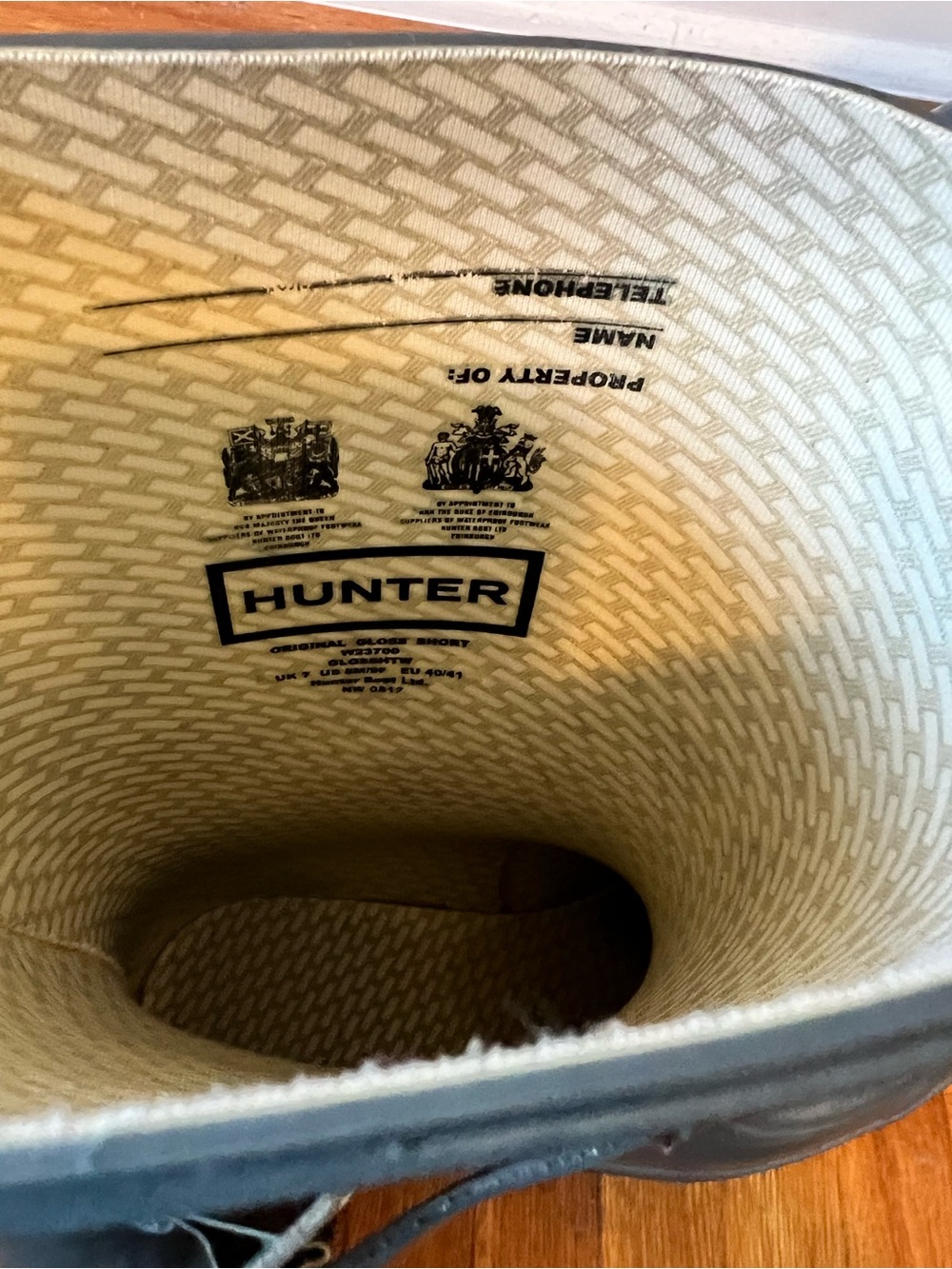 Hunter rain boots - Picture 6 of 8